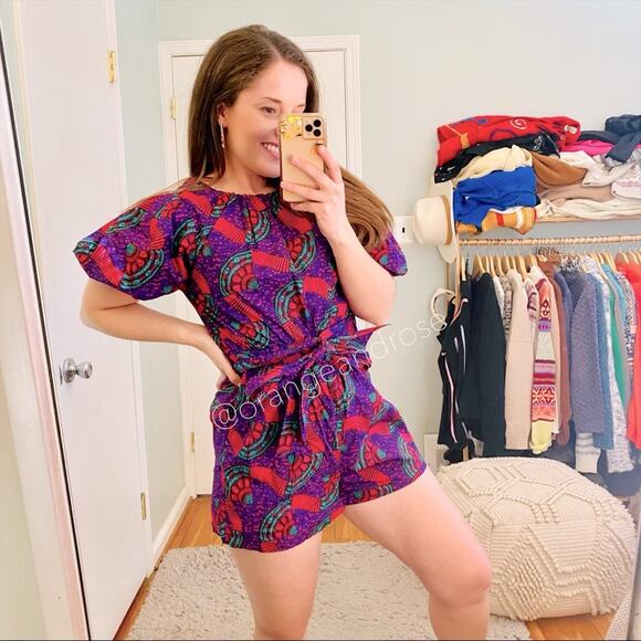 Ulla Johnson Pants - Ulla Johnson Ikat Romper